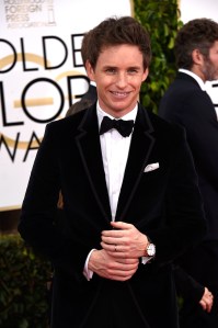 Eddie Redmayne wears Chopard to the 72nd Golden Globes Awards, Los Angeles, January 11th 2015_2