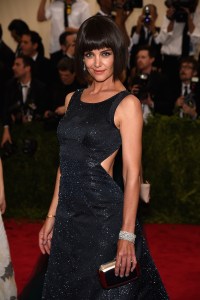 Katie Holmes wears Chopard to the Met Gala, New York, May 4th, 2015