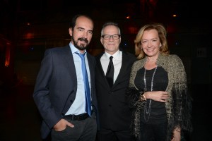Alexis Veller, Thierry Frémaux and Caroline Scheufele