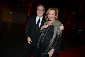 Thierry Frémaux and Caroline Scheufele